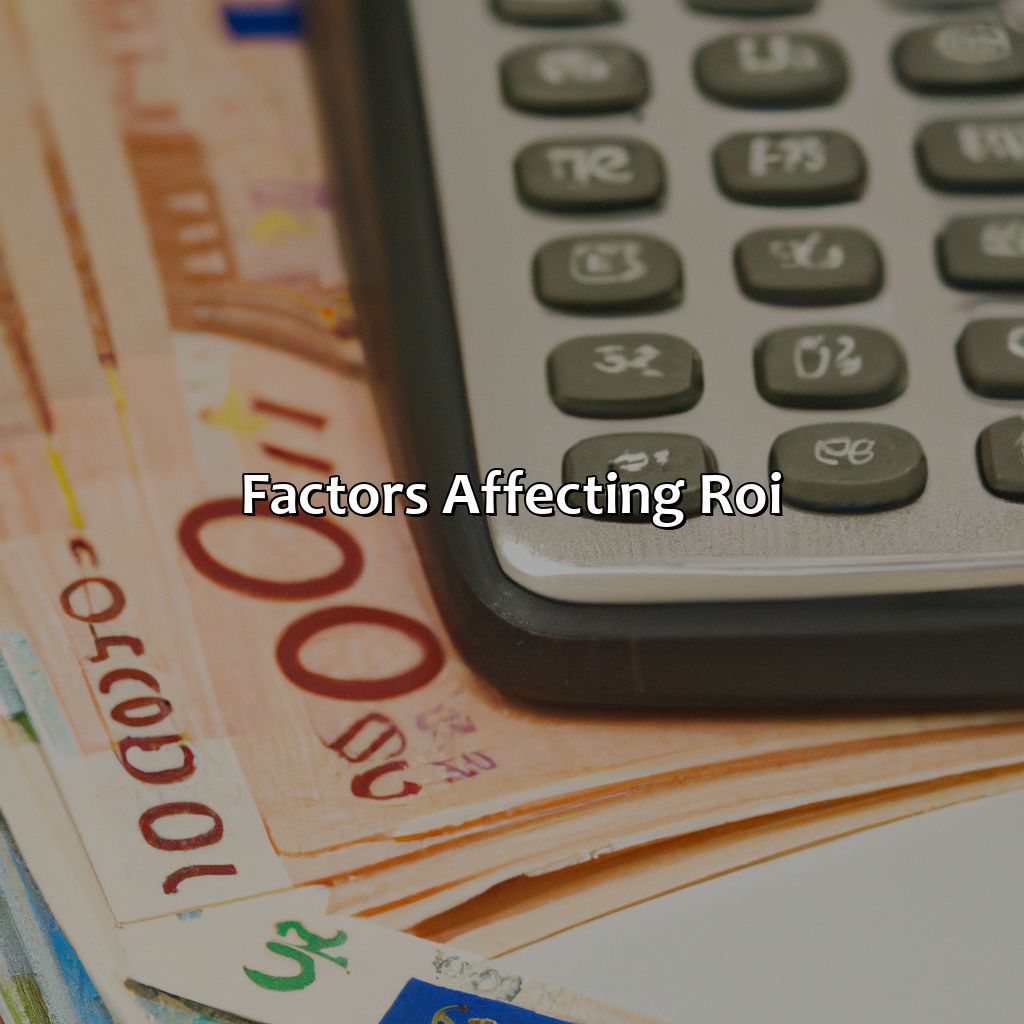 Factors affecting ROI-what is rate of return on investment?, 