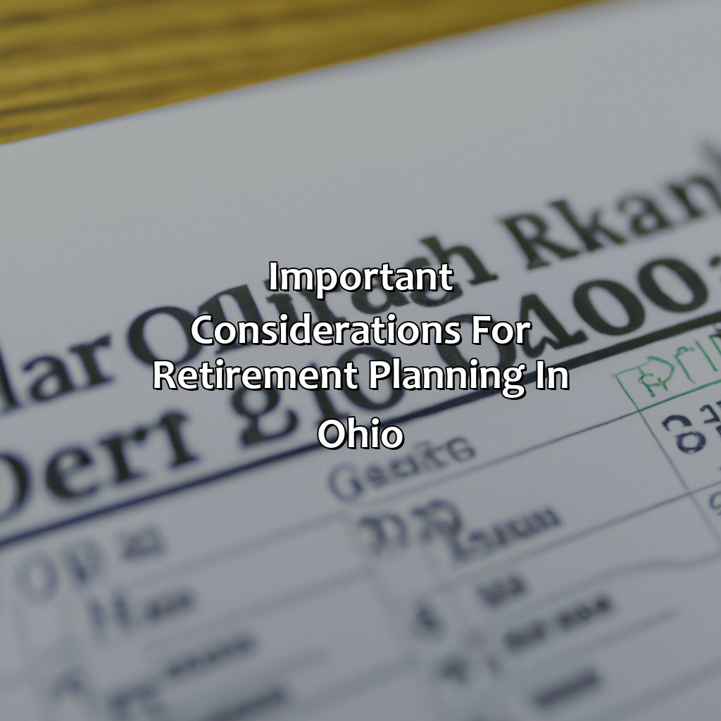 Important Considerations for Retirement Planning in Ohio-what is retirement age in ohio?, 