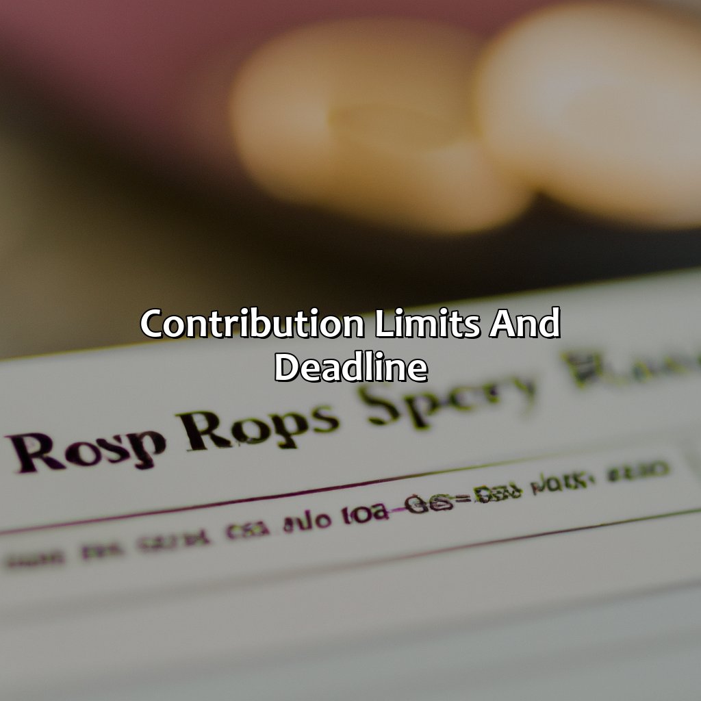 Contribution Limits and Deadline-what is rrsp investment?, 