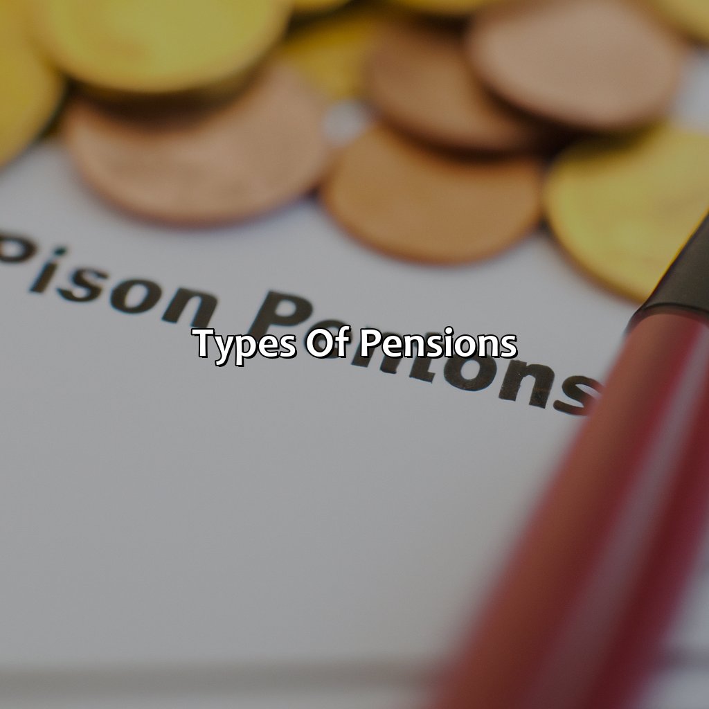 Types of Pensions-what is s pension?, 