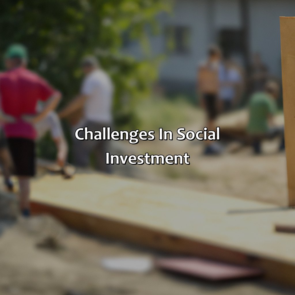 Challenges in Social Investment-what is social investment?, 