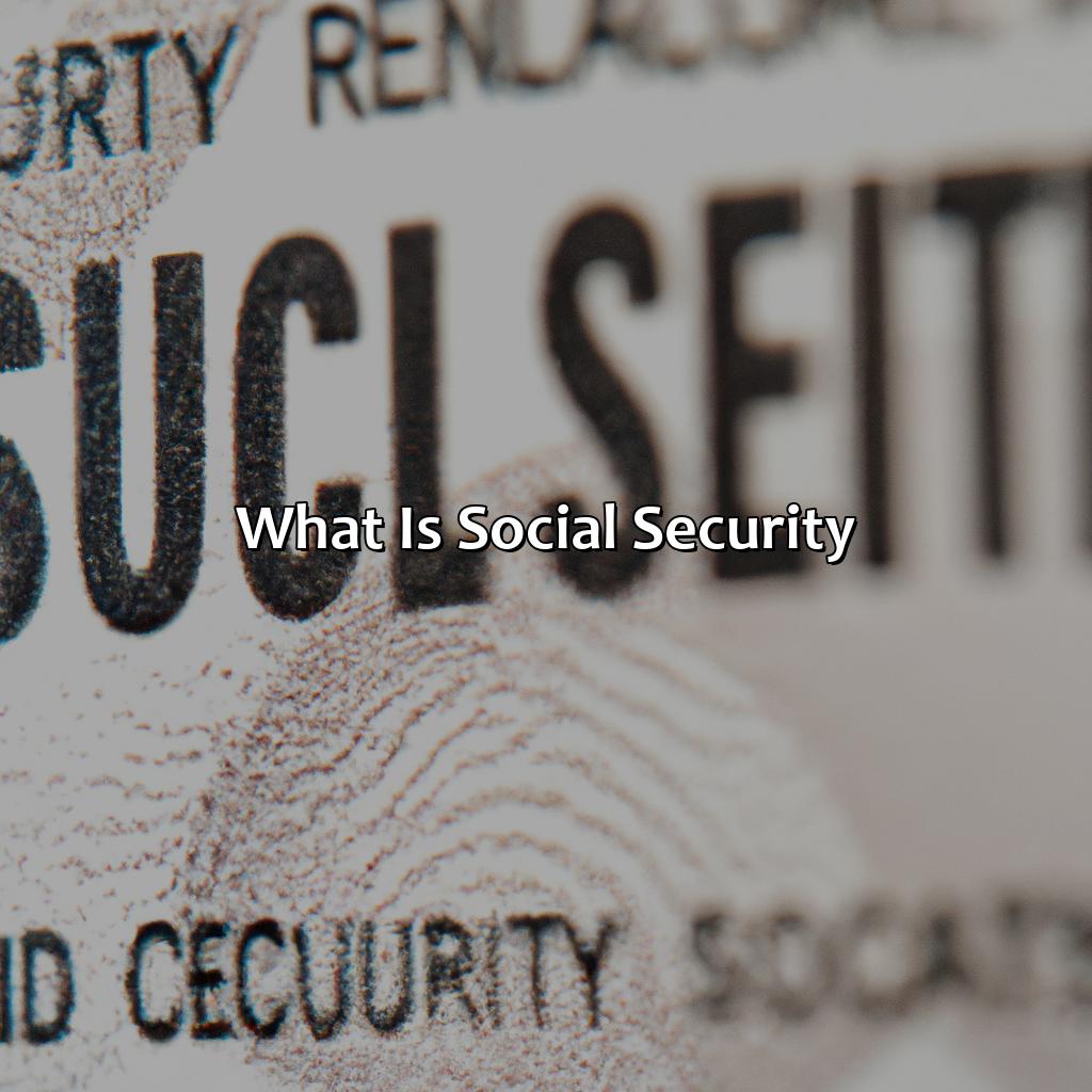 What is social security?-what is social security on pay stub?, 