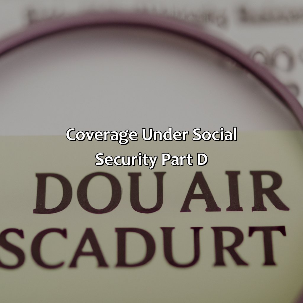 Coverage under Social Security Part D-what is social security part d?, 