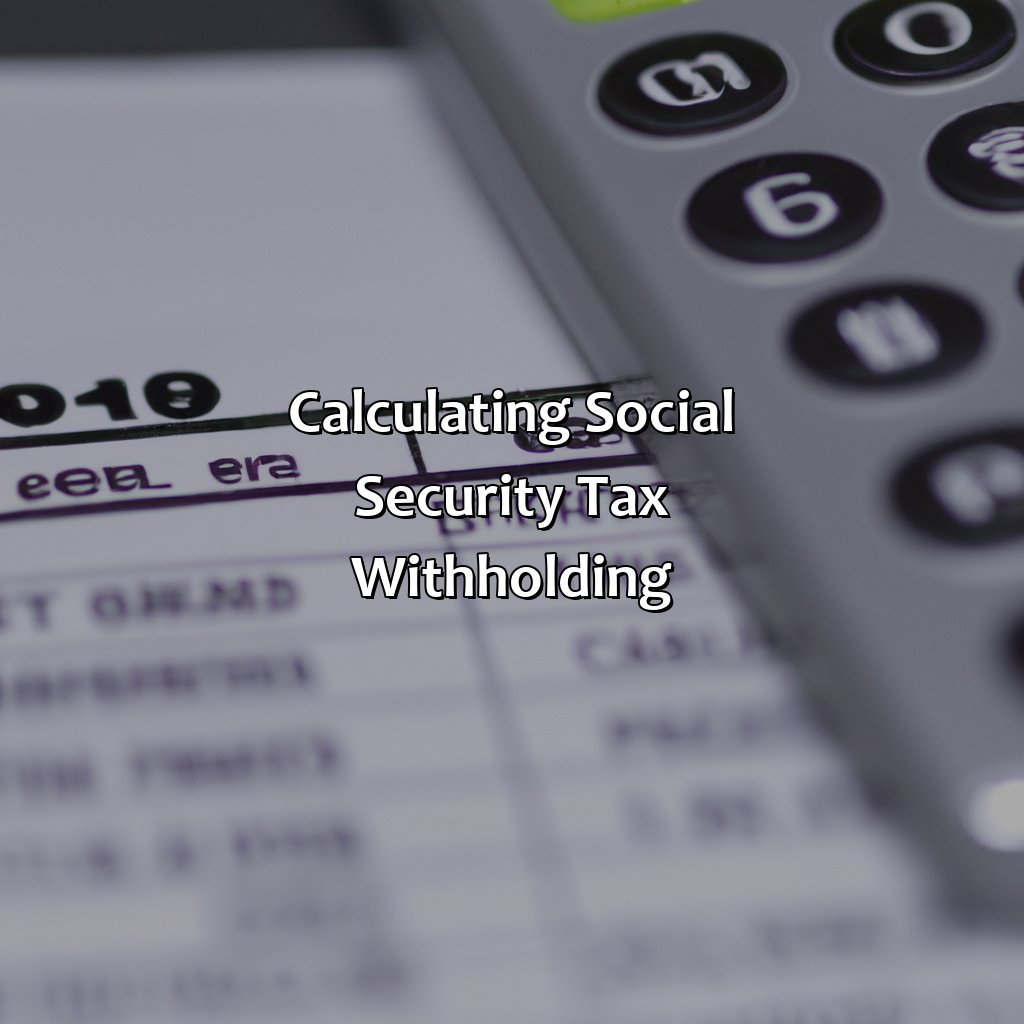 What Is Social Security Tax Withholding? Retire Gen Z