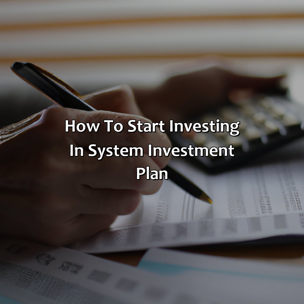 How to Start Investing in System Investment Plan-what is system investment plan?, 