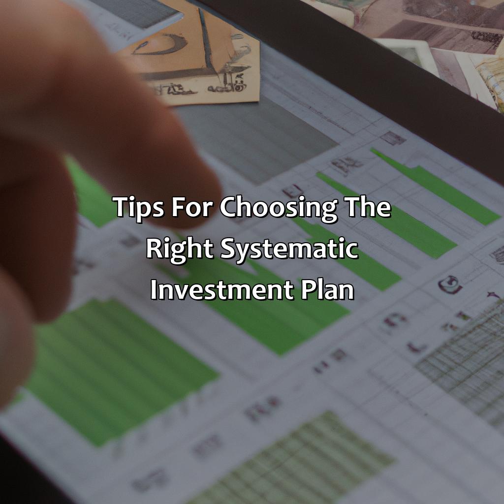 Tips for Choosing the Right Systematic Investment Plan-what is systematic investment plan?, 