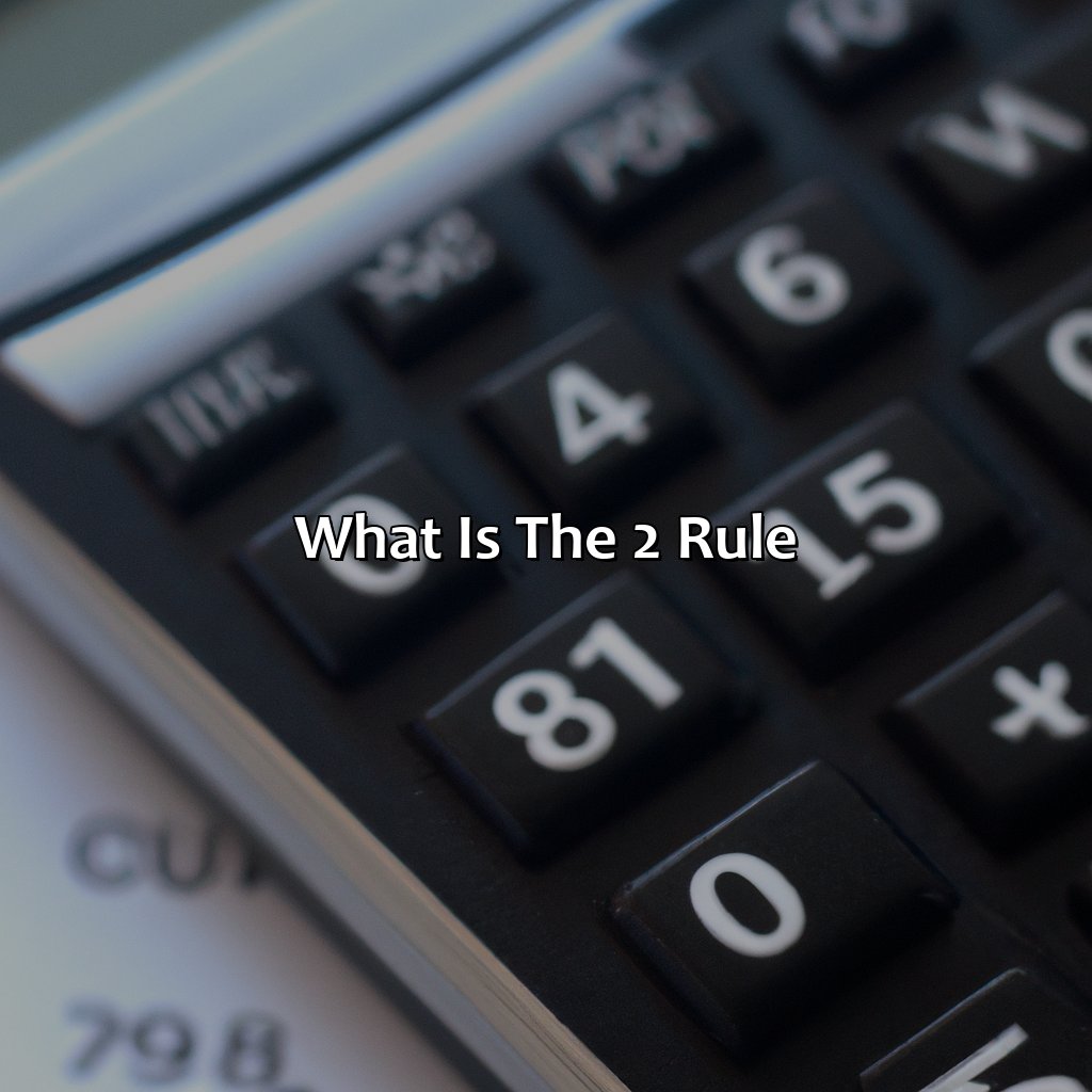 What is the 2% Rule?-what is the 2% rule for investment property?, 