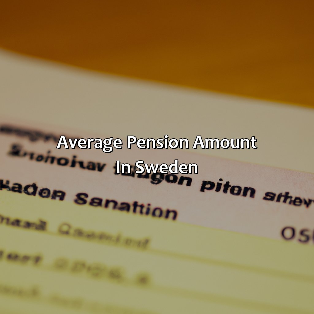 What Is The Average Pension In Sweden? Retire Gen Z