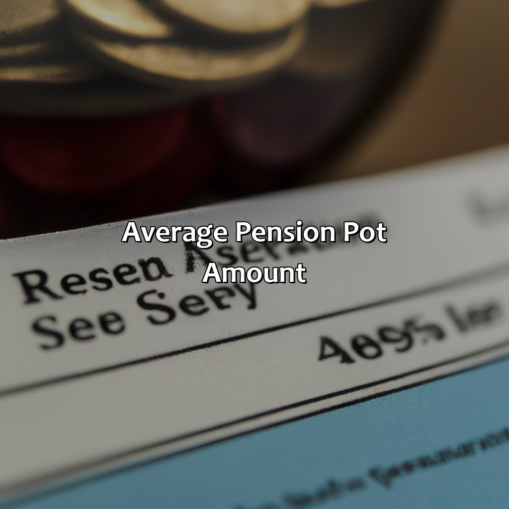 Average Pension Pot Amount-what is the average pension pot on retirement?, 