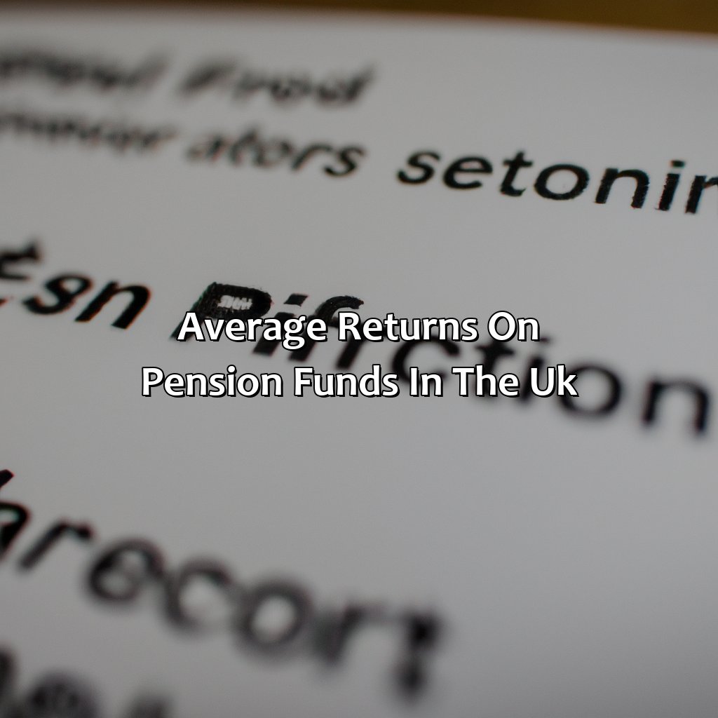 Average Returns on Pension Funds in the UK-what is the average return on pension funds uk?, 