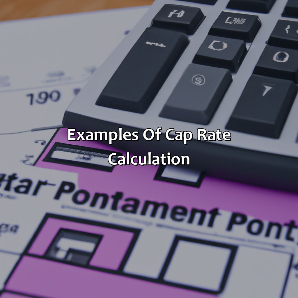 Examples of Cap Rate Calculation-what is the cap rate for investment property?, 