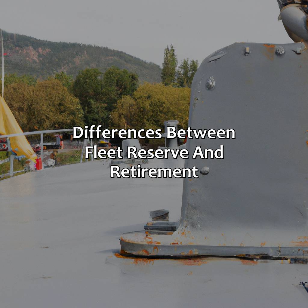 Differences between Fleet Reserve and Retirement-what is the difference between fleet reserve and retirement?, 