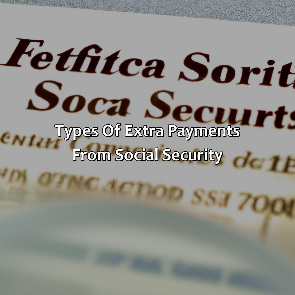 Types of Extra Payments from Social Security-what is the extra payment from social security?, 