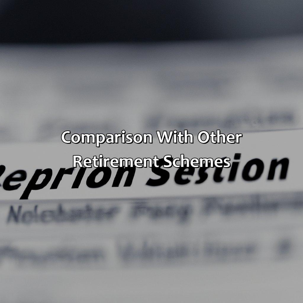 Comparison with other retirement schemes-what is the interest rate of national pension scheme?, 