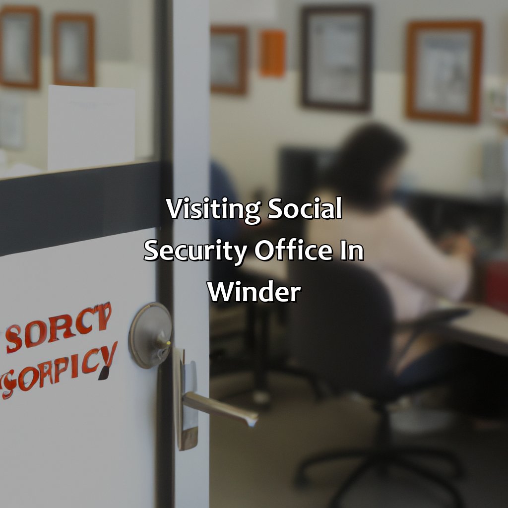 Visiting Social Security Office in Winder-what is the local number for social security in winder?, 