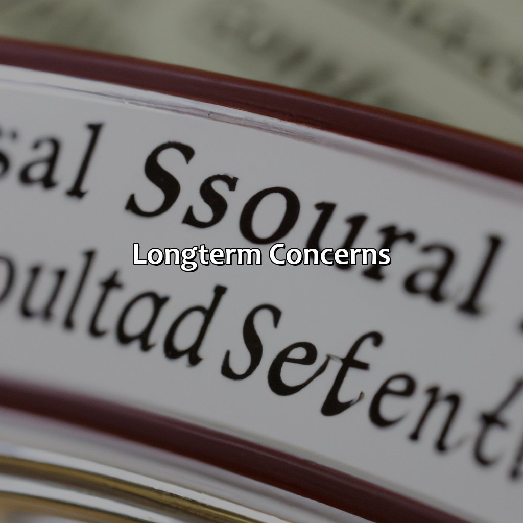 Long-Term Concerns-what is the long-term concern about the social security trust fund?, 