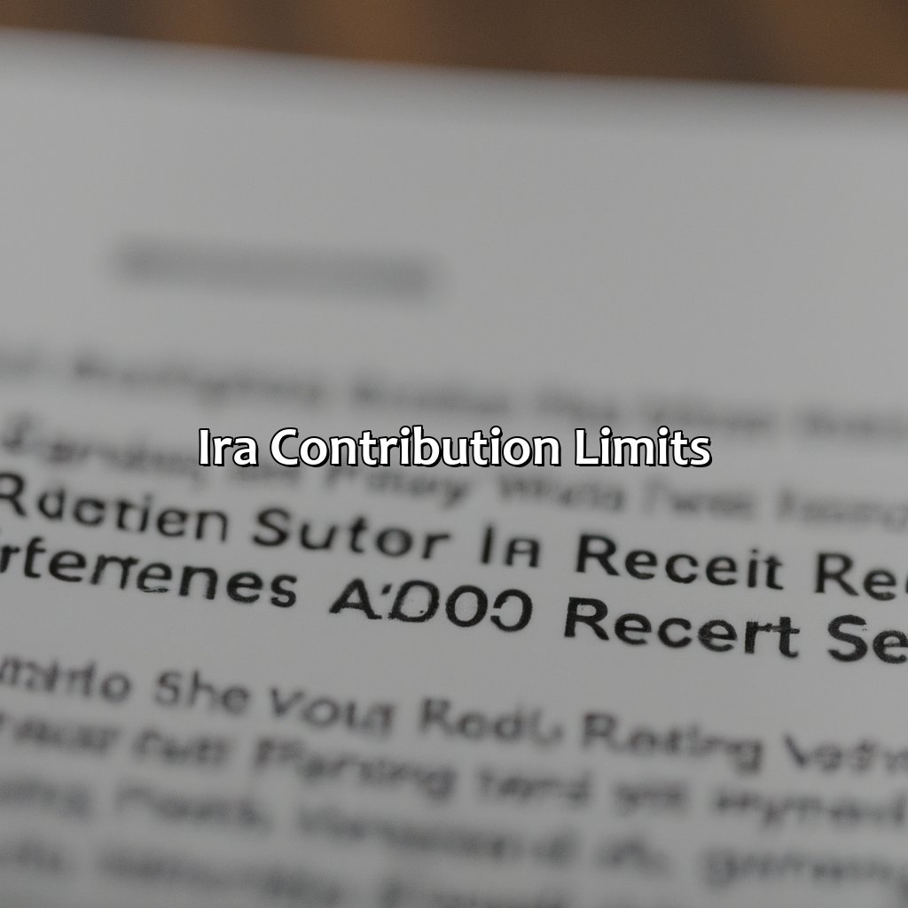 IRA Contribution Limits-what is the maximum retirement contribution for 2016?, 