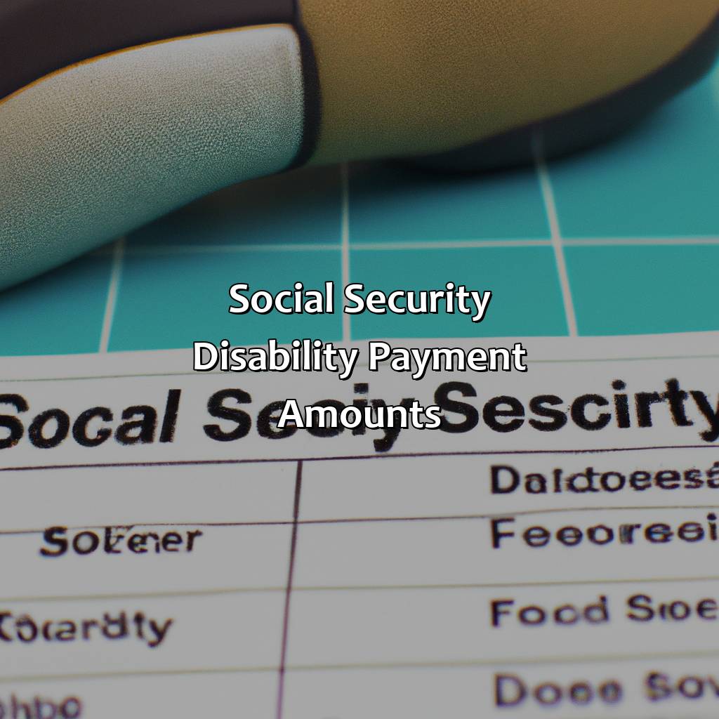 Social Security Disability Payment Amounts-what is the monthly payment for social security disability?, 