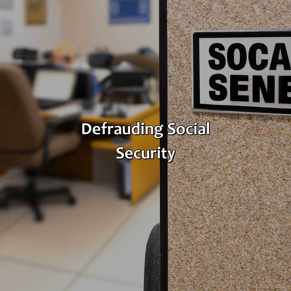 Defrauding Social Security-what is the penalty for defrauding social security?, 