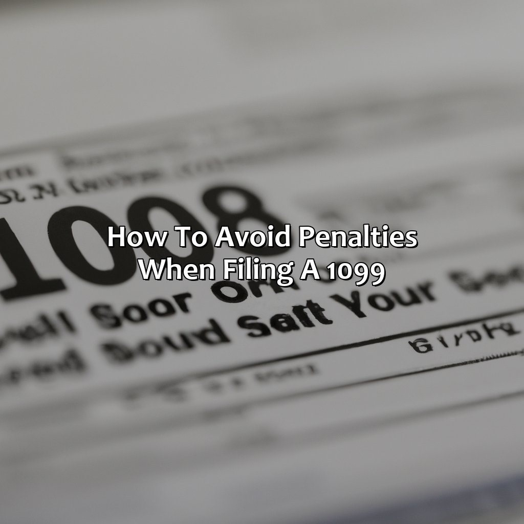 How to Avoid Penalties When Filing a 1099-what is the penalty for filing a 1099 without a social security number?, 