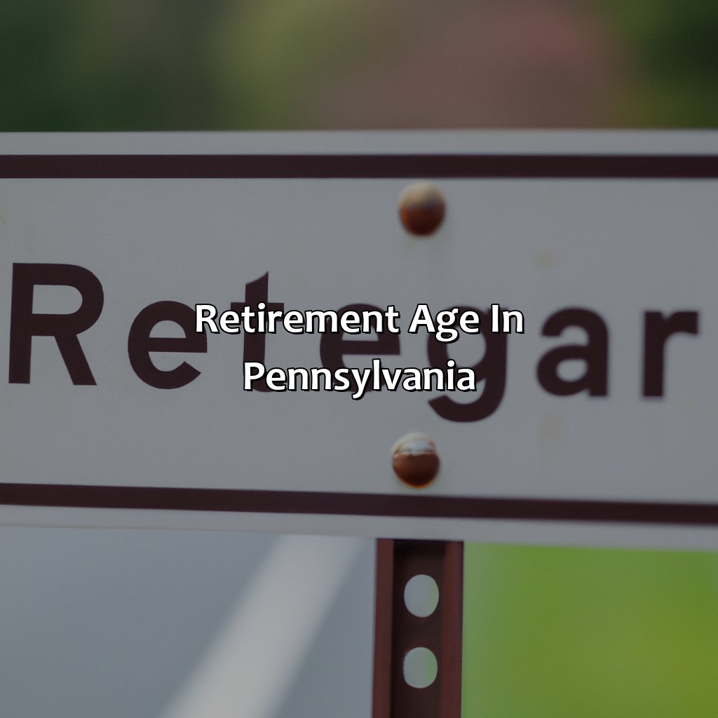 Retirement Age in Pennsylvania-what is the retirement age in pa?, 