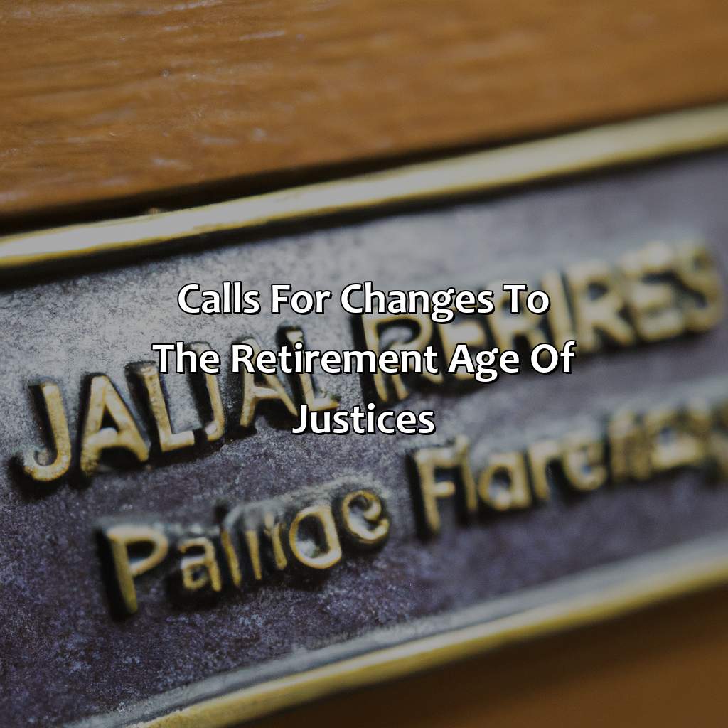 Calls for changes to the retirement age of justices-what is the retirement age of a justice in philippines?, 