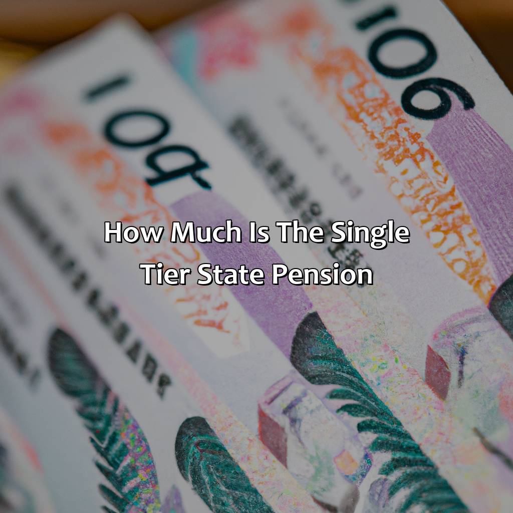 How much is the single tier state pension?-what is the single tier state pension?, 