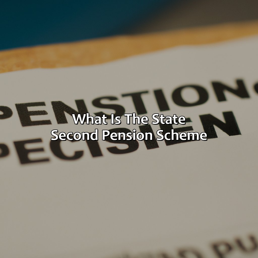 What is the State Second Pension Scheme?-what is the state second pension scheme?, 