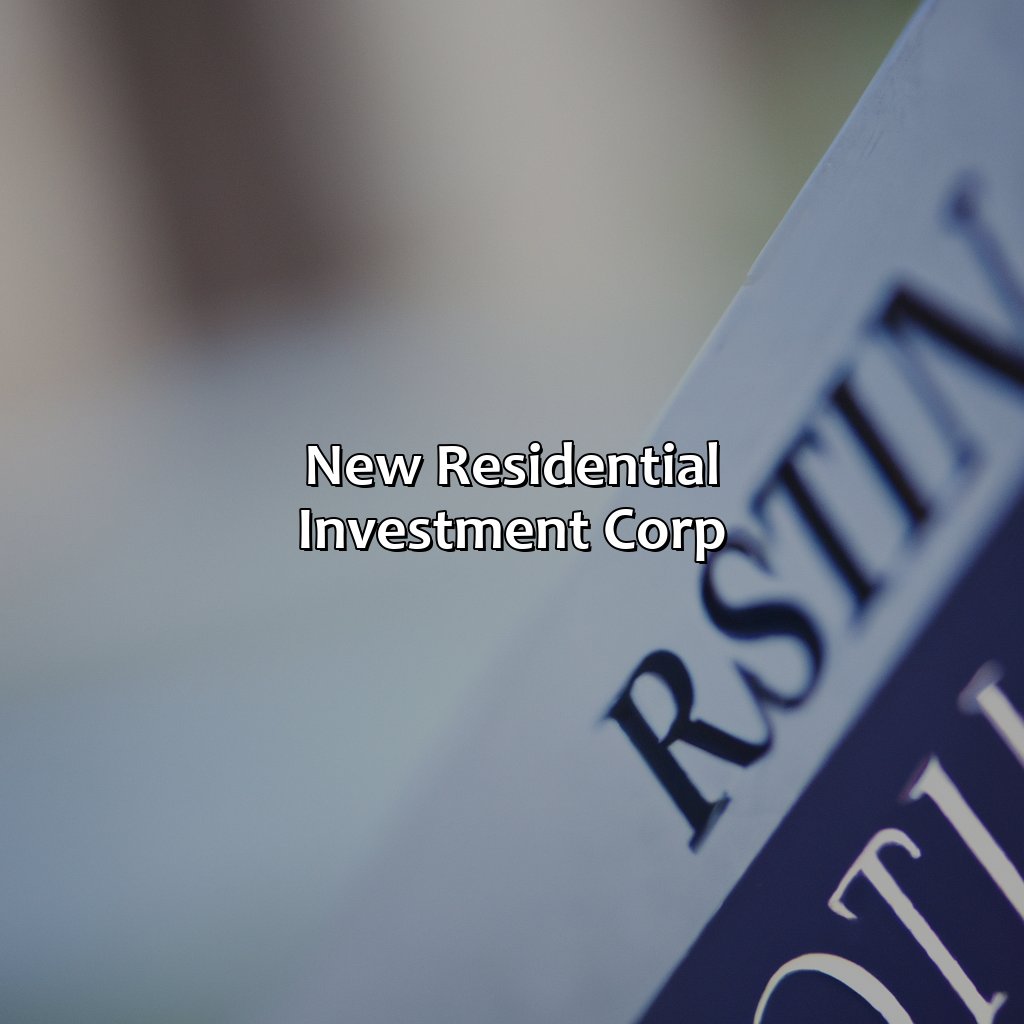 New Residential Investment Corp-what is the symbol of new residential investment corp?, 