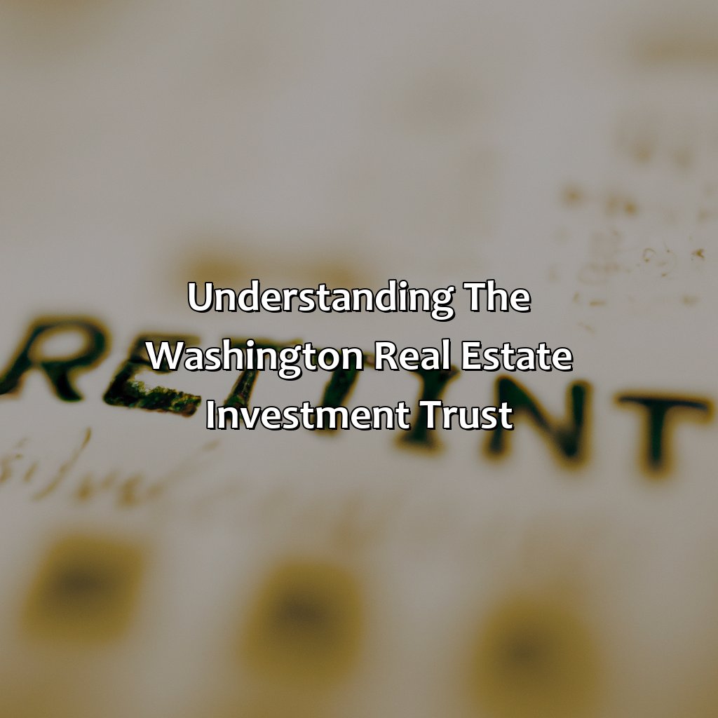 Understanding the Washington Real Estate Investment Trust-what is the symbol of washington real estate investment trust?, 