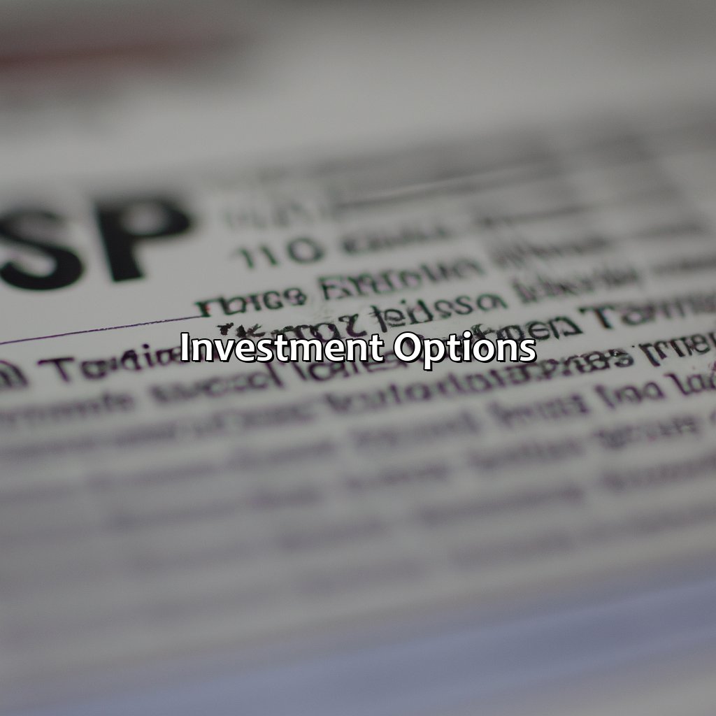 Investment Options-what is tsp investment?, 