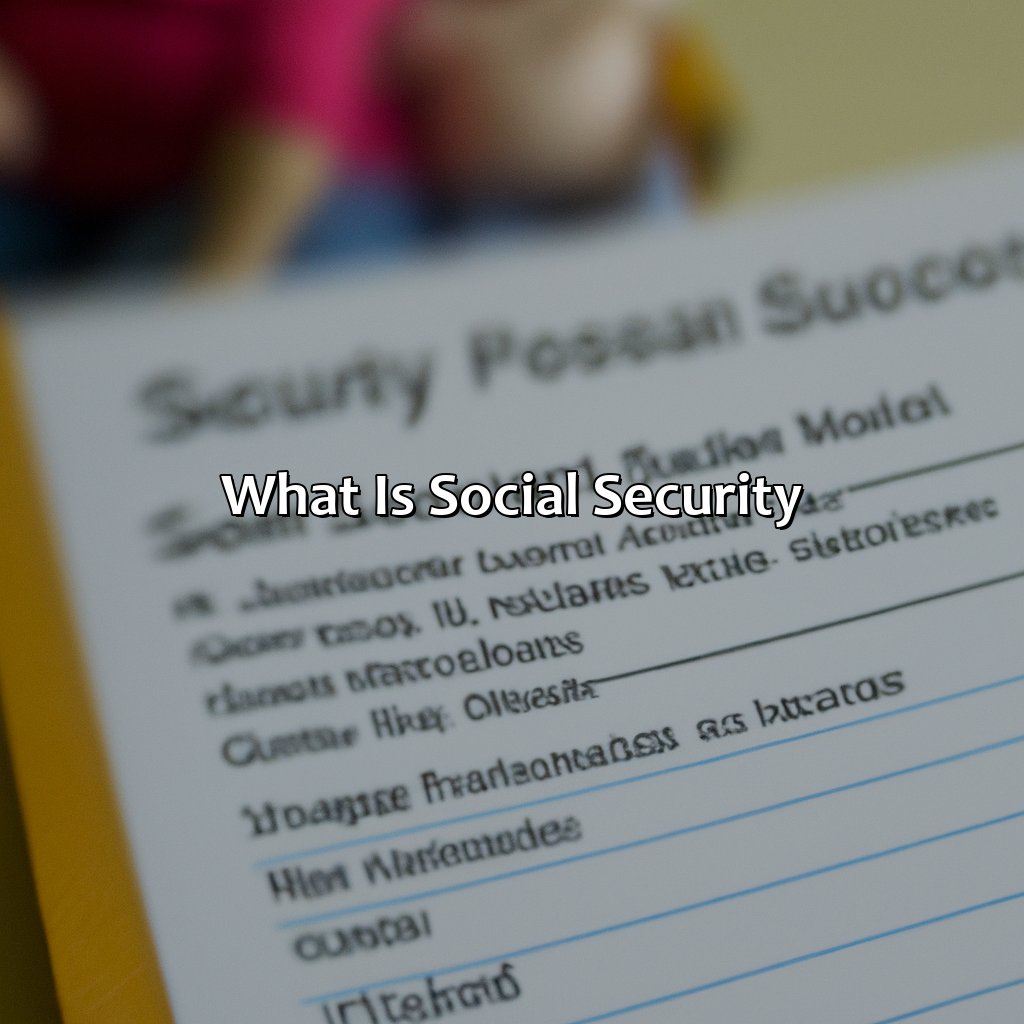 What is Social Security?-what is withheld from social security checks?, 