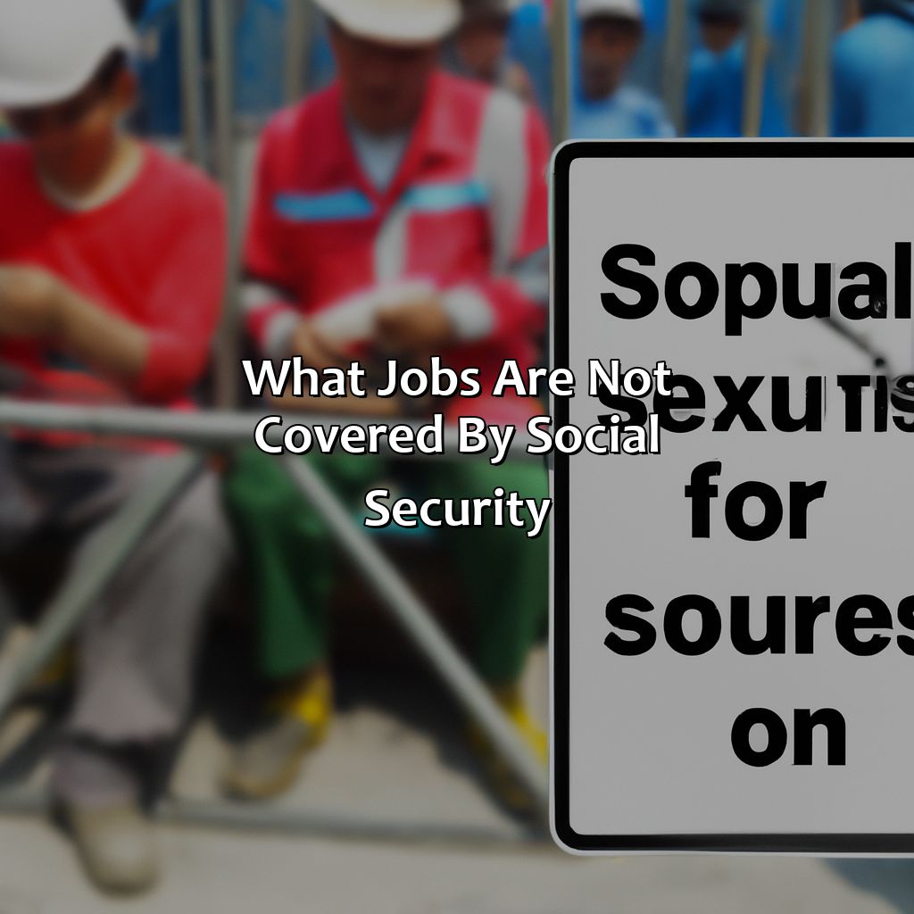 What Jobs Are Not Covered By Social Security?