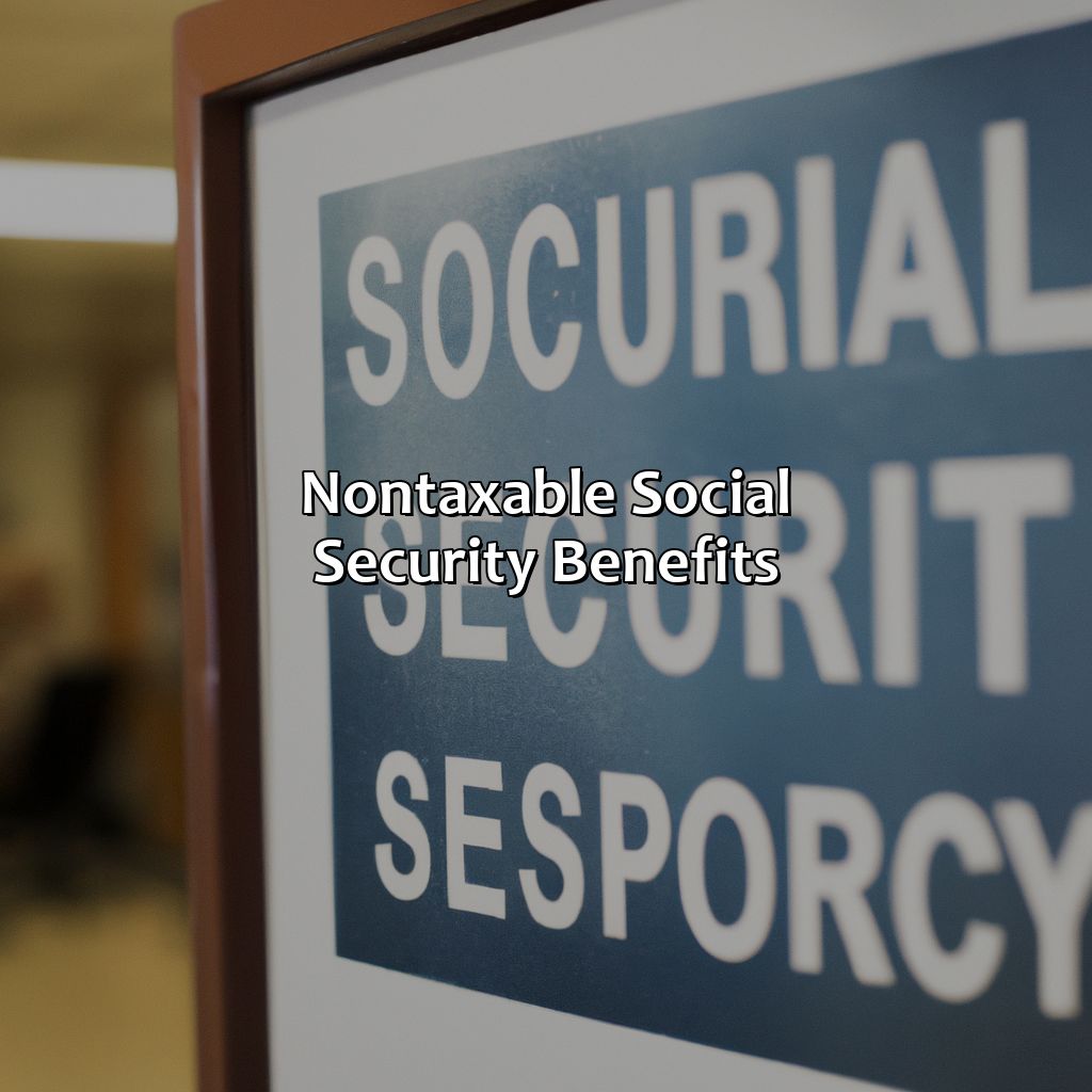 Non-Taxable Social Security Benefits-what of social security is taxable?, 