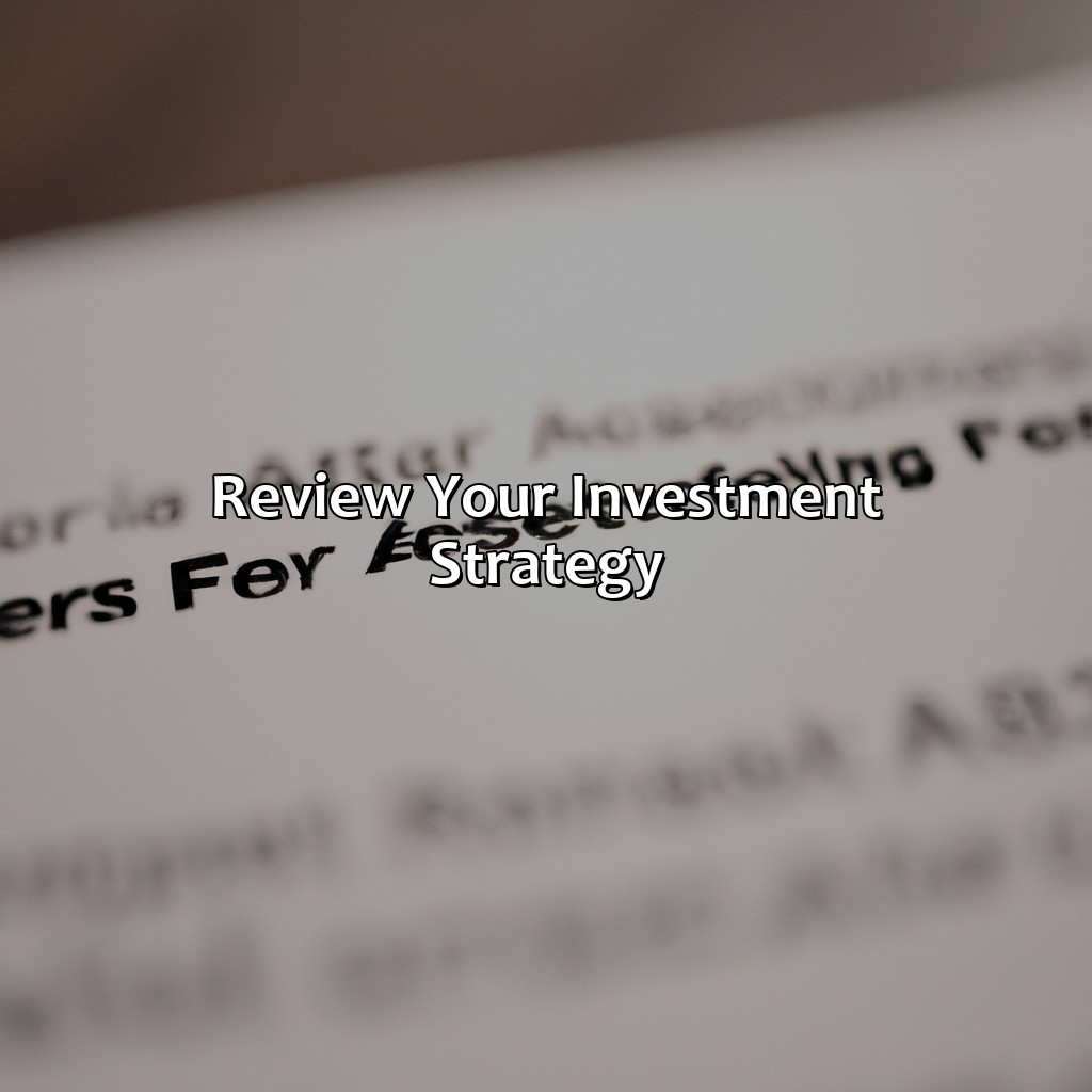 Review your investment strategy-what should I do with my retirement account right now?, 