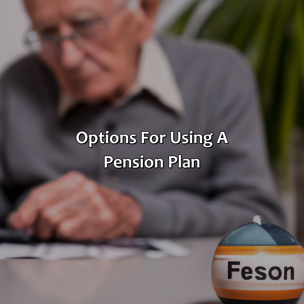 Options for Using a Pension Plan-what should i do with my pension?, 