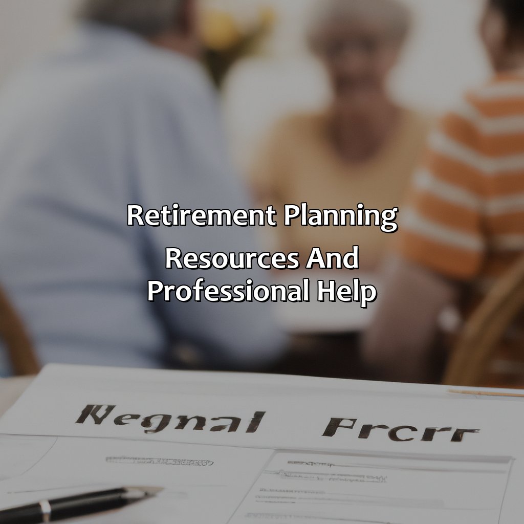 Retirement planning resources and professional help-what should investors consider when planning for their retirement check all that apply?, 