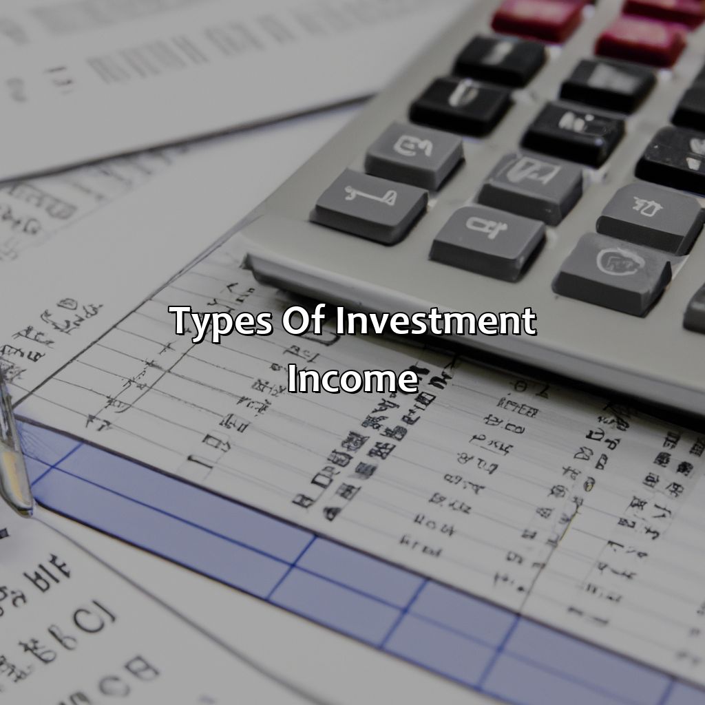 Types of investment income-what tax do i pay on investment income?, 