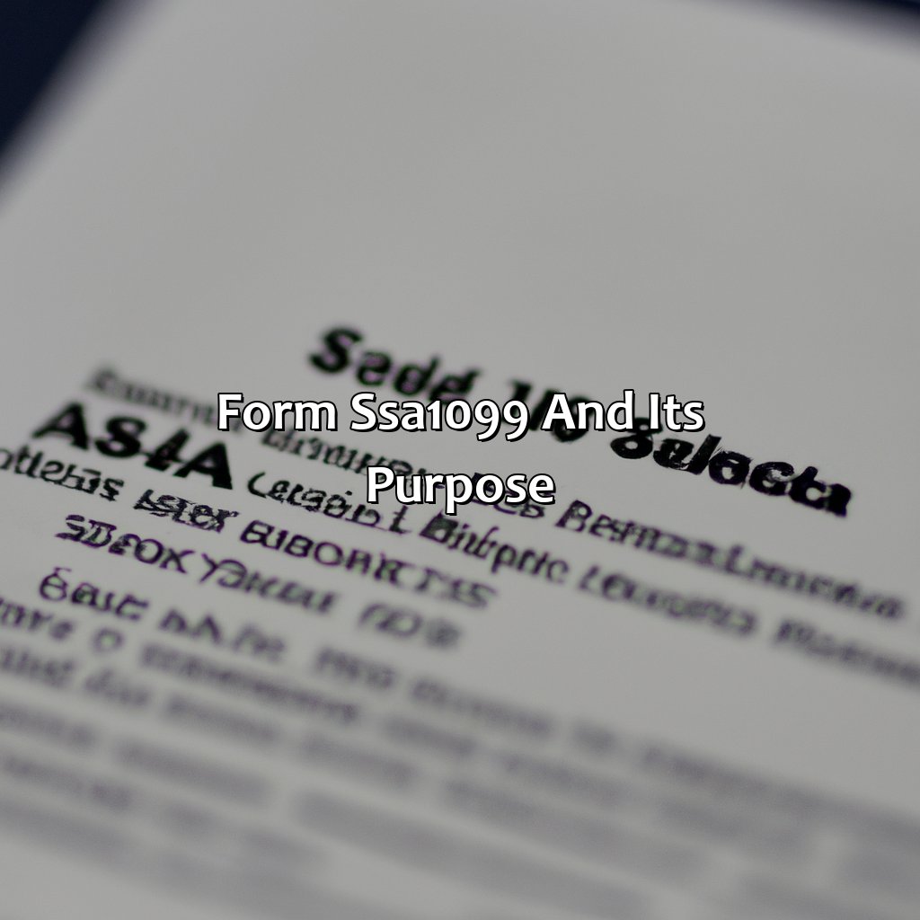 Form SSA-1099 and Its Purpose-what tax form do i use if my only income is social security?, 