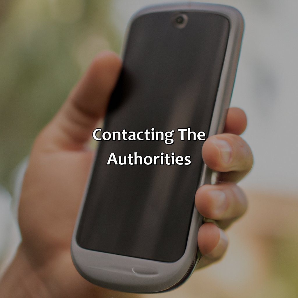 Contacting the authorities-what to do if someone has your social security number?, 