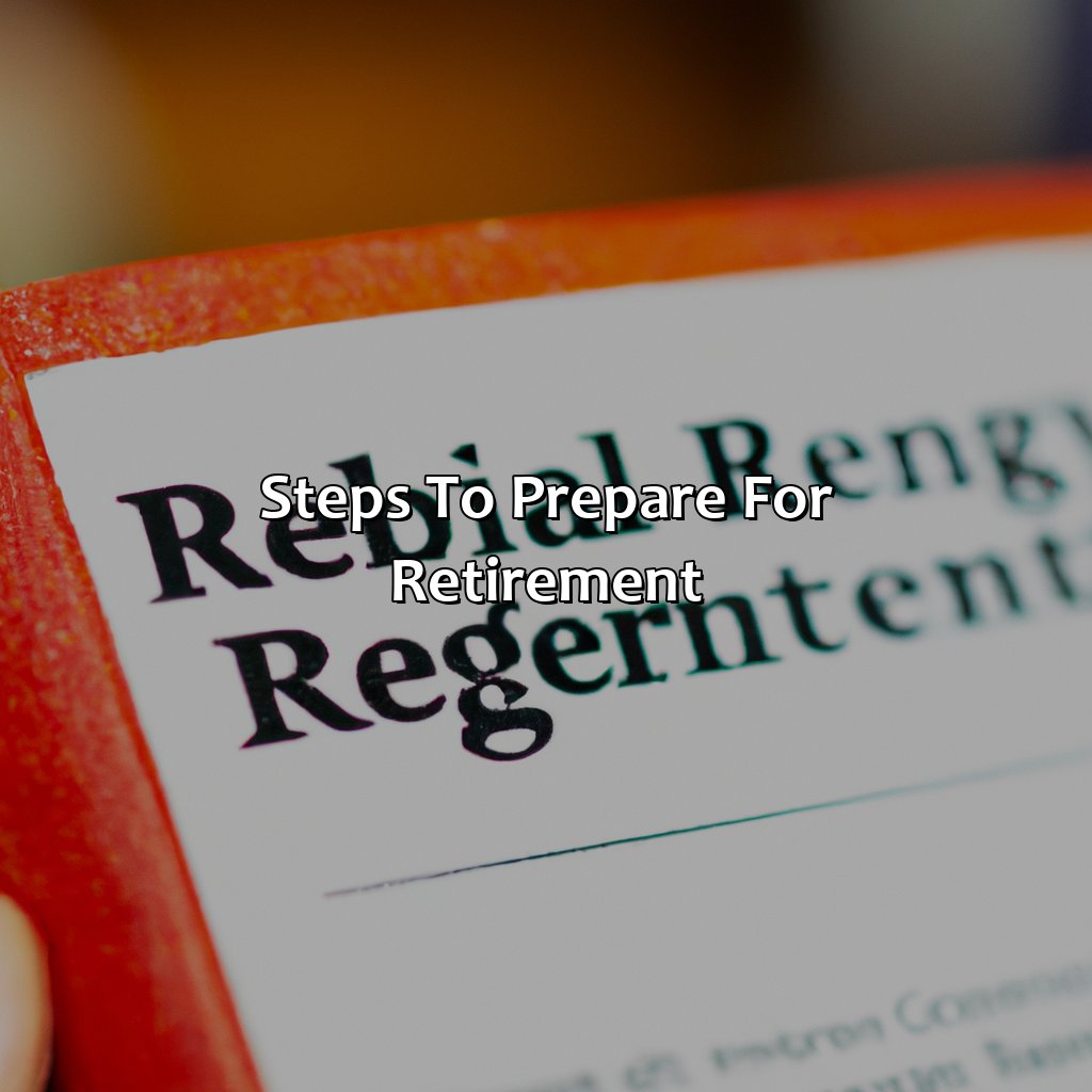 Steps to Prepare for Retirement-what to do in retirement book?, 