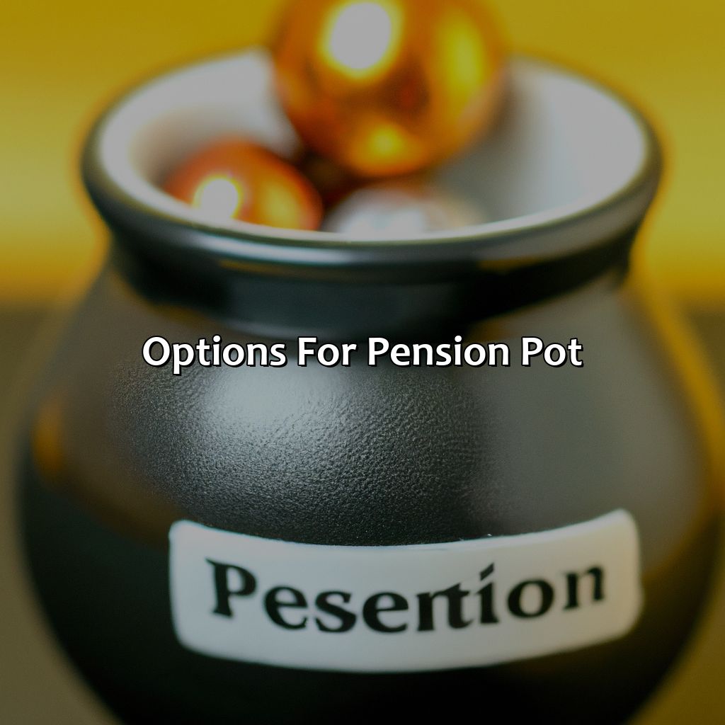 Options for Pension Pot-what to do with a pension pot?, 