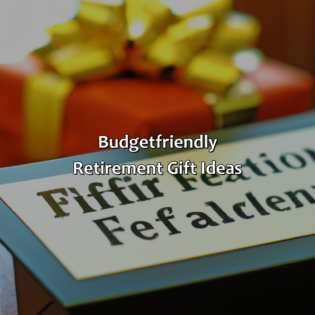 Budget-friendly Retirement Gift Ideas-what to get a coworker for retirement?, 