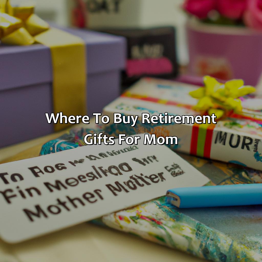 Where to Buy Retirement Gifts for Mom-what to get mom for retirement?, 