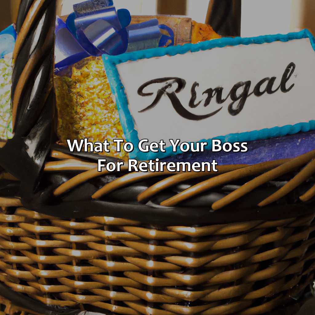 What To Get Your Boss For Retirement?