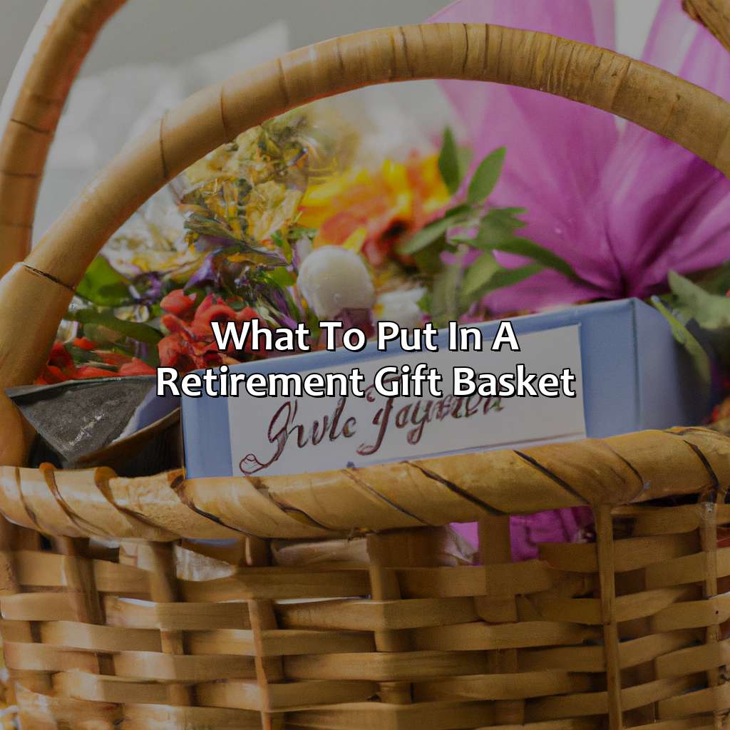 What To Put In A Retirement Gift Basket?