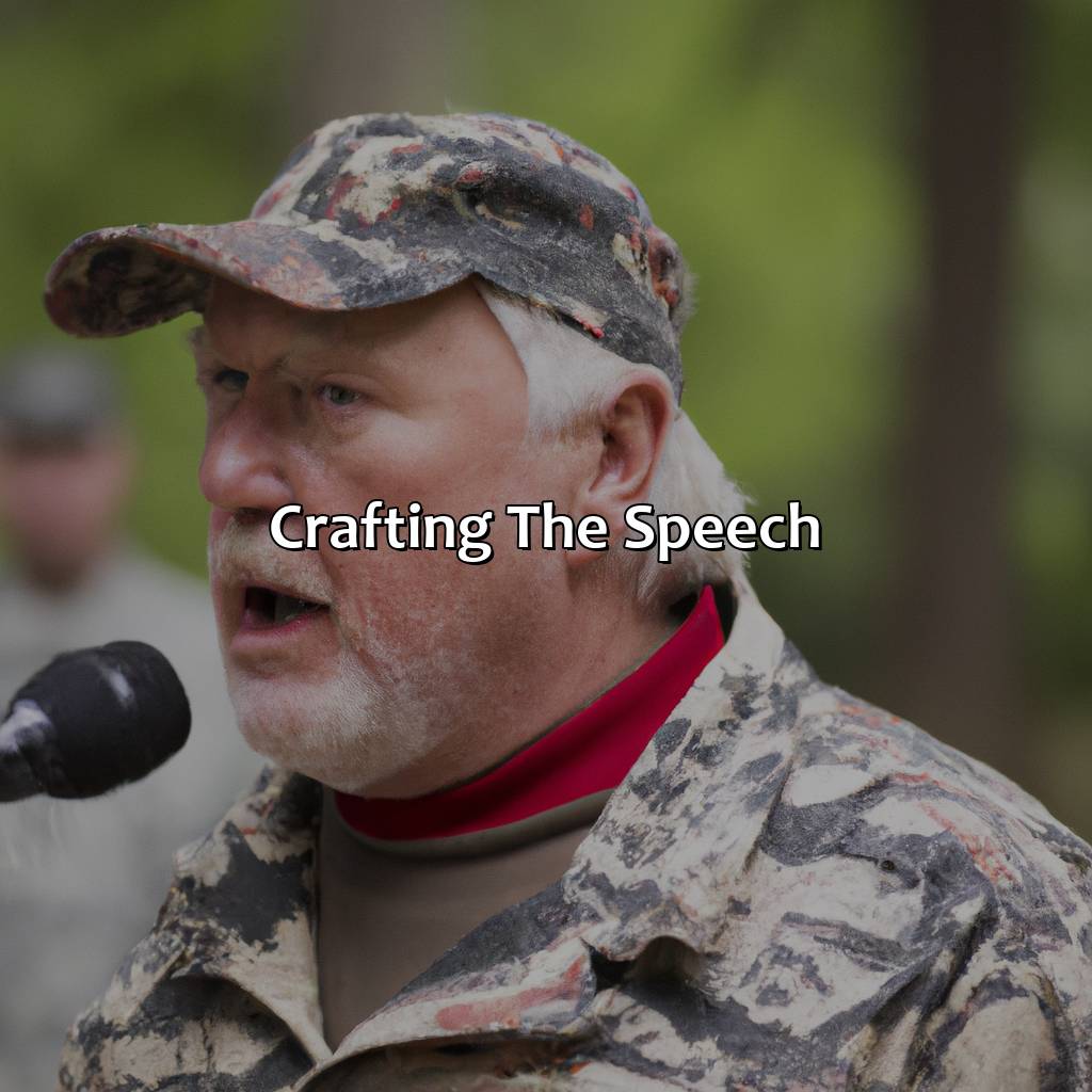 Crafting the Speech-what to say at military retirement?, 