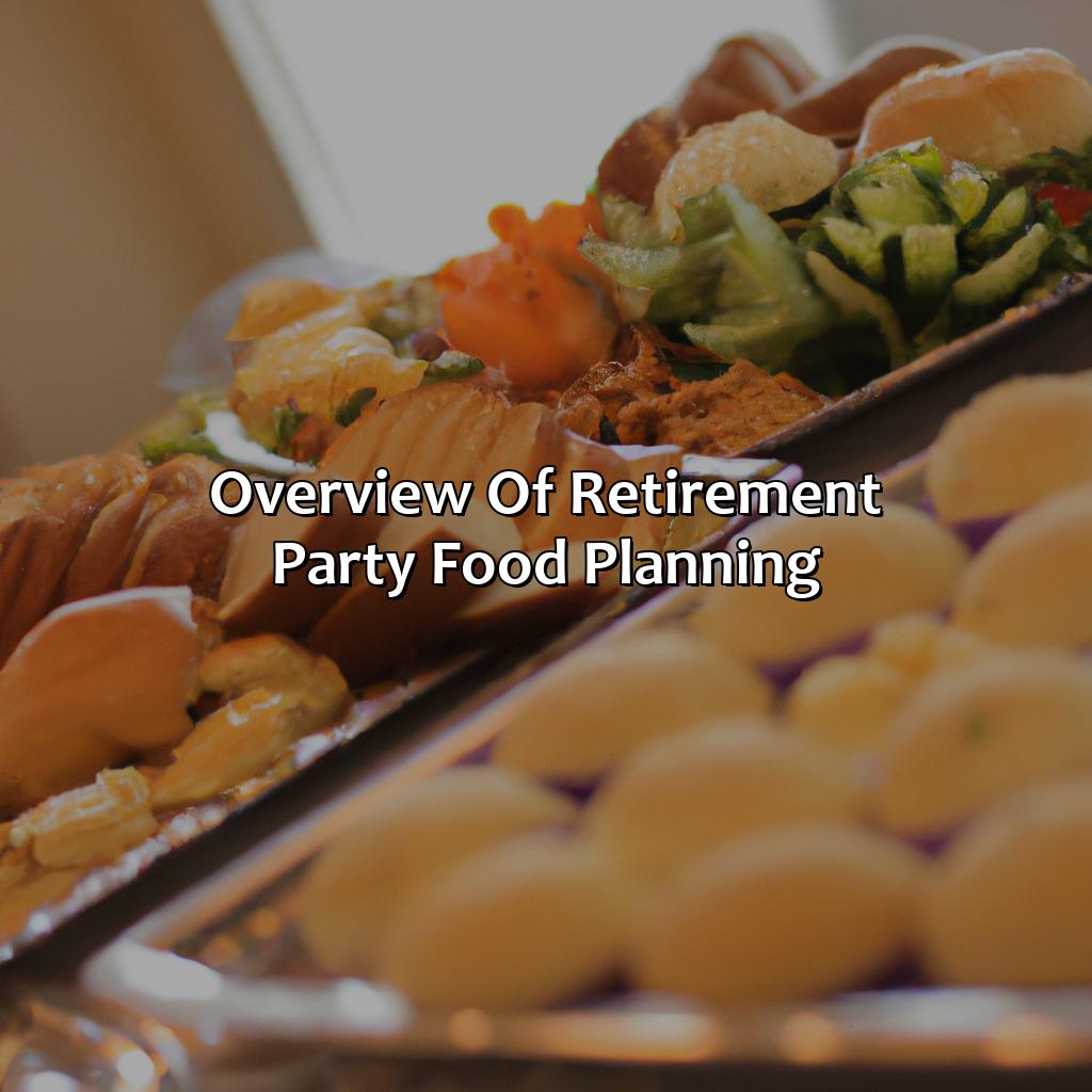 Overview of Retirement Party Food Planning-what to serve at retirement party?, 