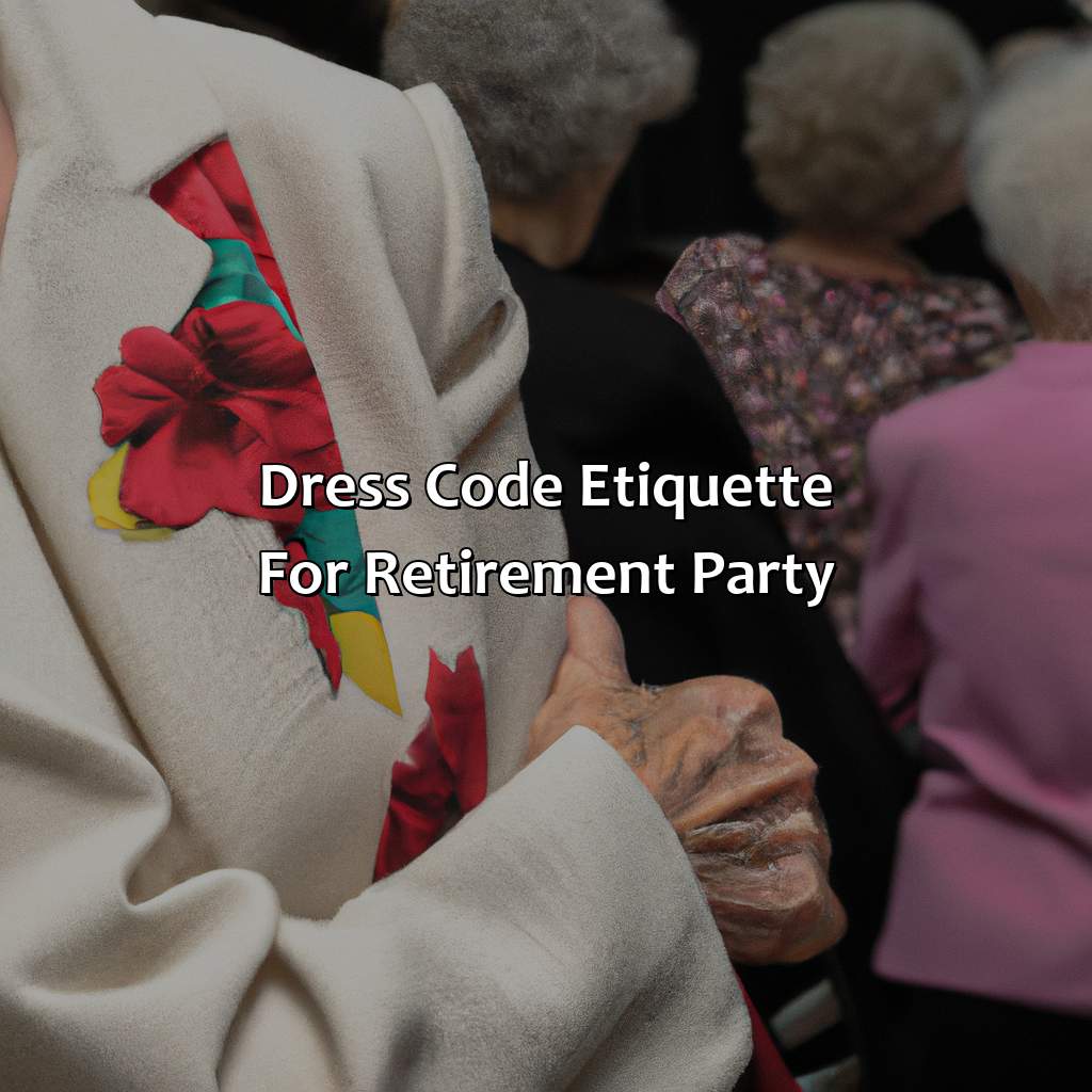 Dress Code Etiquette for Retirement Party-what to wear at a retirement party?, 