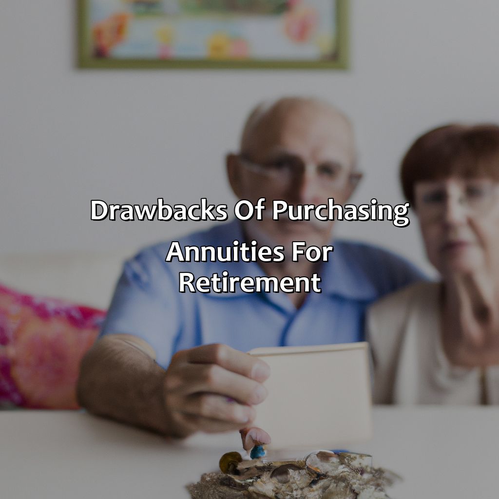 Drawbacks of Purchasing Annuities for Retirement-what type of annuity is generally purchased by people of retirement age?, 